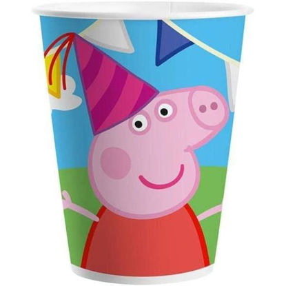 maca70025-vaso-8u-20cl-peppa-pig