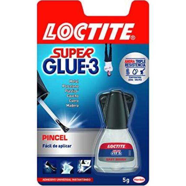 Pegamento instantáneo Pincel 5 gramos Super glue-3 Loctite