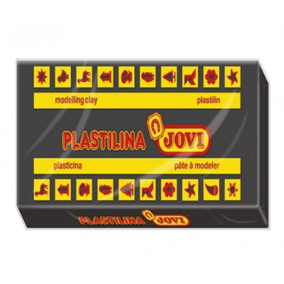 fulc7215-plastilina-350gr-1u-negro