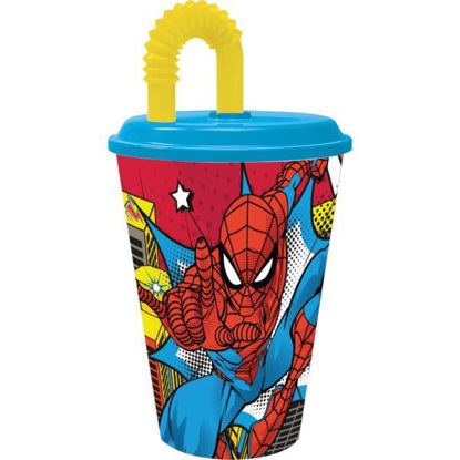 stor74730-vaso-cana-430ml-spiderman