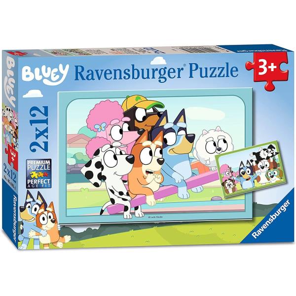 PUZZLE BLUEY 2X12PZ al por Mayor ≫ Plasticosur