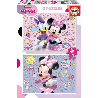 educ19674-puzzle-minnie-2x48pz