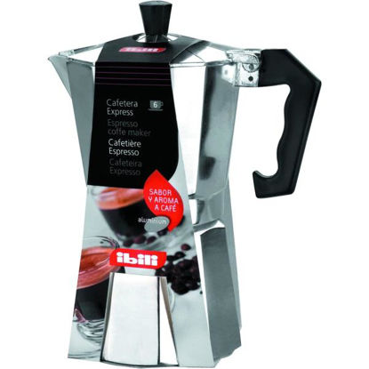 Cafetera Express de acero inoxidable Inoxibar italiana