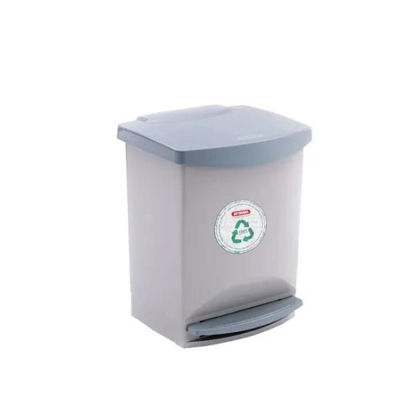 Cubo Reciclaje 70L con 3 compartimentos