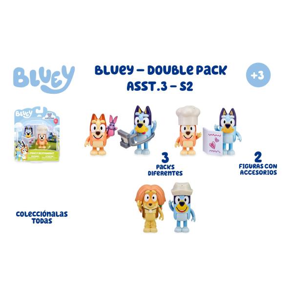 FIGURA BLUEY 2U. STDO 2 MODELOS al por Mayor ≫ Plasticosur