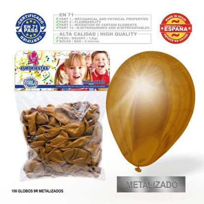 fies1070-globo-oro-metalico-100u-