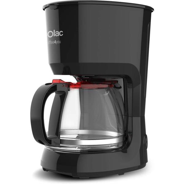 CAFETERA GOTEO NEGRO 1,25L SOLAC CF4036 al por Mayor ≫ Plasticosur