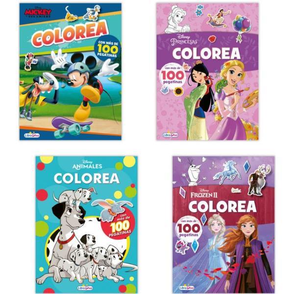 LIBRO PEGATINAS COLOR DISNEY MODELOS STDOS al por Mayor ≫ Plasticosur