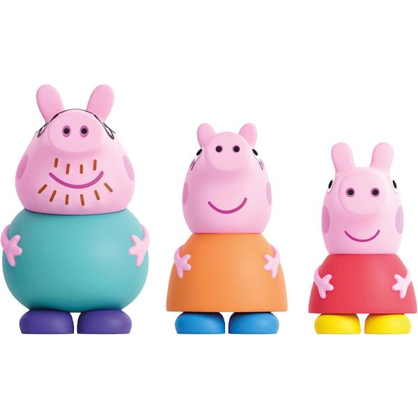 FIGURA BAÑO PEPPA PIG/MAMA/PAPA 3U. al por Mayor ≫ Plasticosur