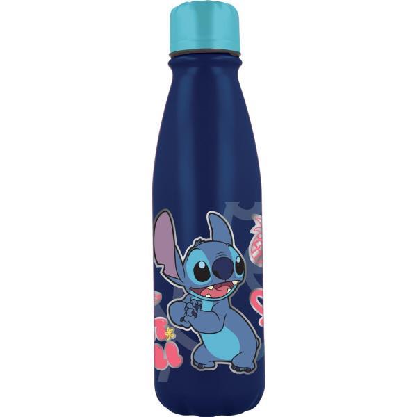 Disney-botella de agua de Stitch para niños y adultos, vaso de
