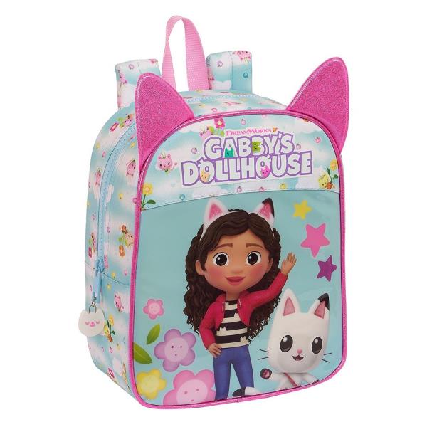 MOCHILA GUARDERIA GABBYS DOLLHOUSE 27X22CM al por Mayor ≫ Plasticosur