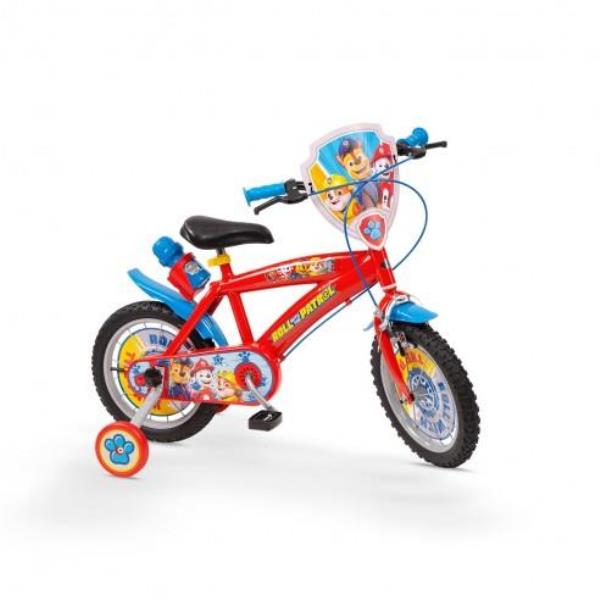 Bicicleta Niños 14 Pulgadas Paw Patrol 4-6 años