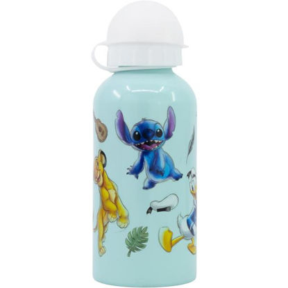 Compra la Botella reutilizable pequeña aluminio 400 ml de Stitch Palms