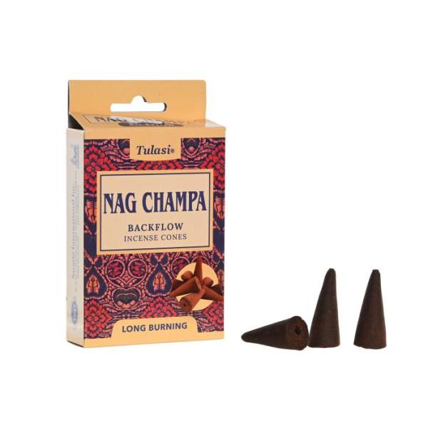 INCIENSO CONO SET 10 AROMA 1,5X1,5X3,5 NAG CHAMPA al por Mayor ≫ Plasticosur