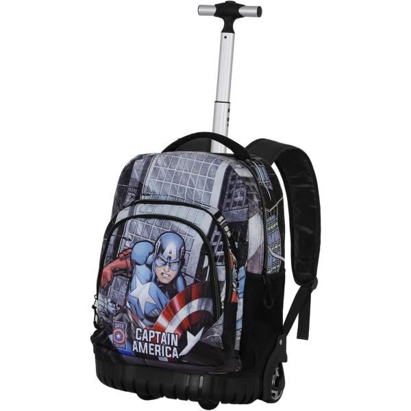 CARRO MOCHILA CAPITAN AMERICA GTS FAN DEF al por Mayor ≫ Plasticosur