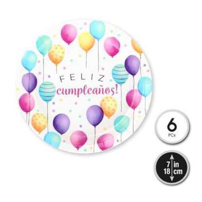 tila57326-plato-globos-colores-6u-1