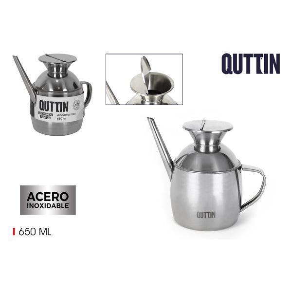 ACEITERA INOX 650ML QUTTIN al por Mayor ≫ Plasticosur