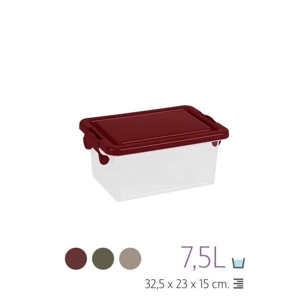 CAJA MULTIBOX 7,5 L SIN ASA N 9 OSCUROS al por Mayor ≫ Plasticosur