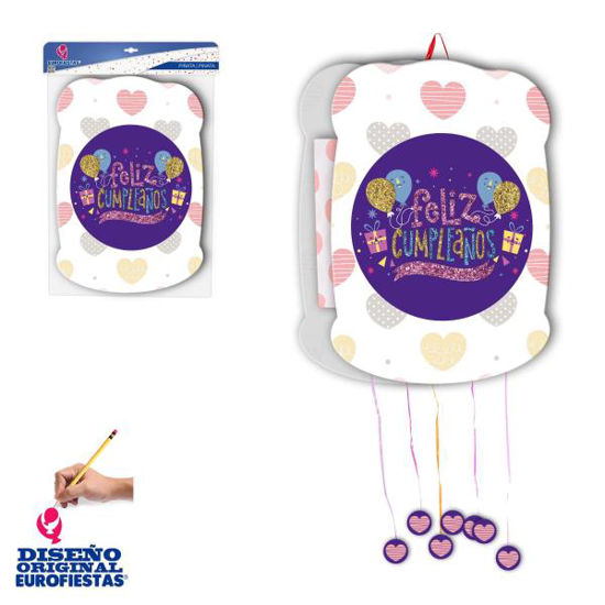 fies70138-pinata-purpurina-feliz-cu