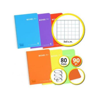 Carta A4 Con Griglie 5x5 | 100 Fogli PaperClas90g - Banda Verde Mint, Forata Per Raccoglitori - Foto 2