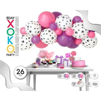 tila57970-cadena-globos-latex-pink-