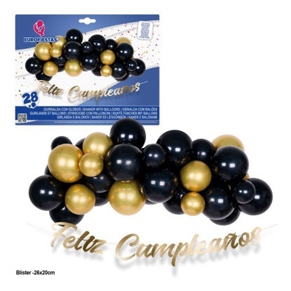 fies11569-nube-globo-28pz-negro-oro