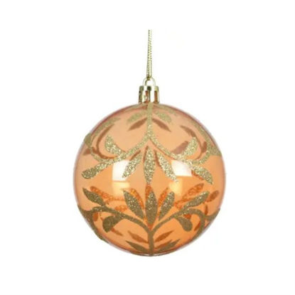 kaem24033-bola-navidad-8cm-naranja-