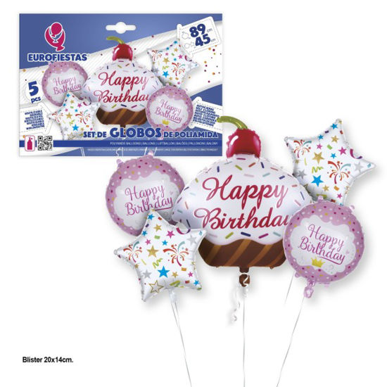 fies17263-globos-foil-5pz-pastel-gu