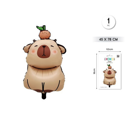 tila94863-globo-foil-capibara-mate-