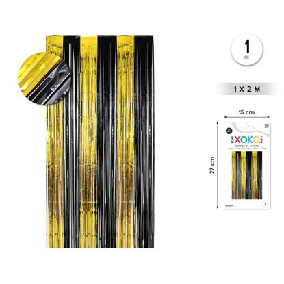 tila57544-cortina-flecos-1x2m-oro-n