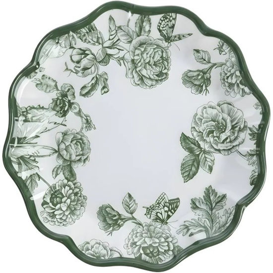 cial2297101-plato-postre-flor-verde