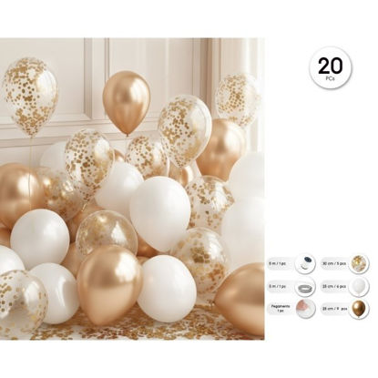 tila96557-globo-oro-blanco-20u
