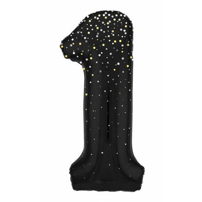 lira85821-globo-numero-1-86cm-negro