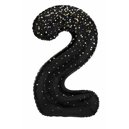 lira85822-globo-numero-2-86cm-negro