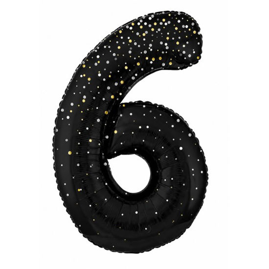 lira85826-globo-numero-6-86cm-negro