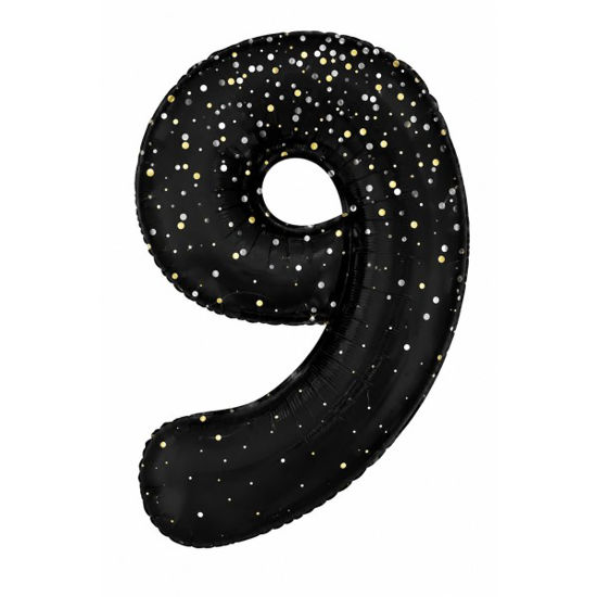lira85829-globo-numero-9-86cm-negro