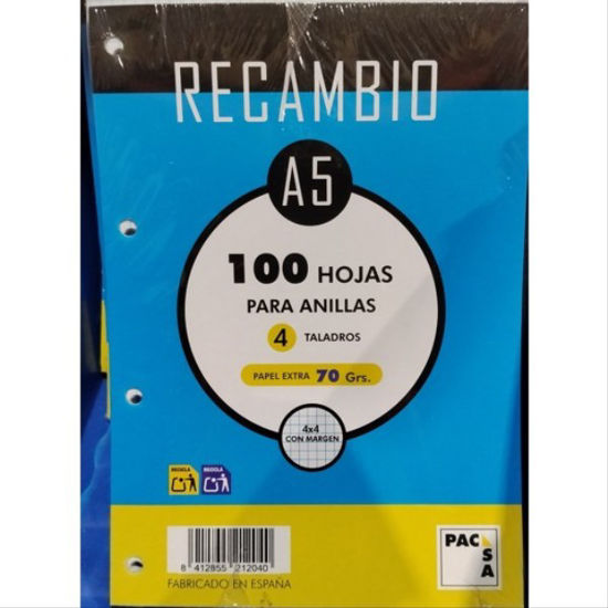 samt21204-recambio-a5-100h-70gr-cua