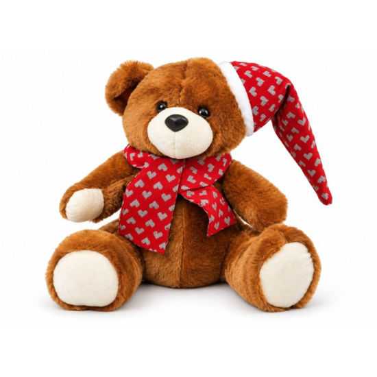 dena11024-peluche-oso-30cm-gorro-na
