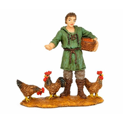 oliv8027-granjero-y-gallinas-8cm-ec