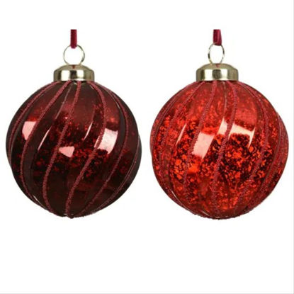 kaem26920-bola-navidad-8cm-rojo-bur