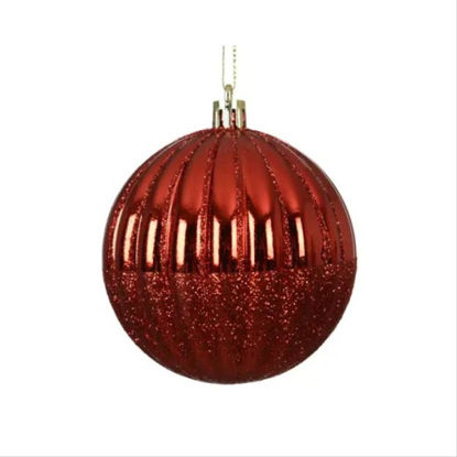 kaem26247-bola-navidad-8cm-rojo