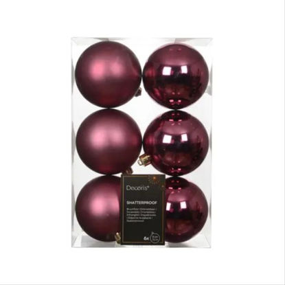 kaem23203-bola-navidad-8cm-rosa-osc