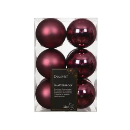 kaem23133-bola-navidad-6cm-rosa-6u-