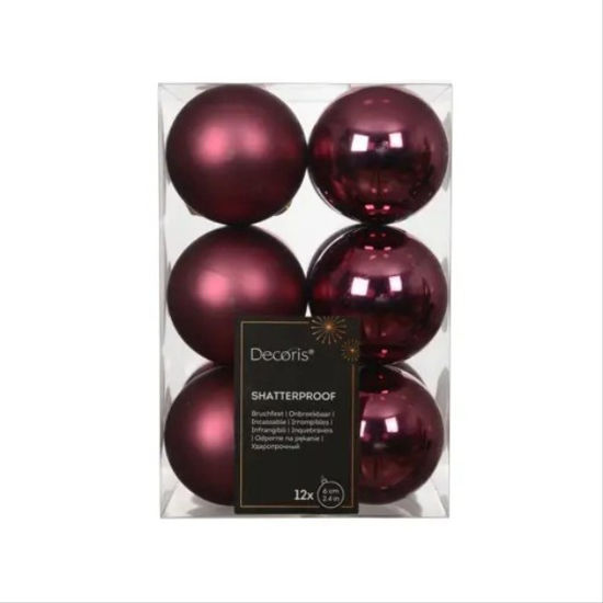 kaem23133-bola-navidad-6cm-rosa-6u-